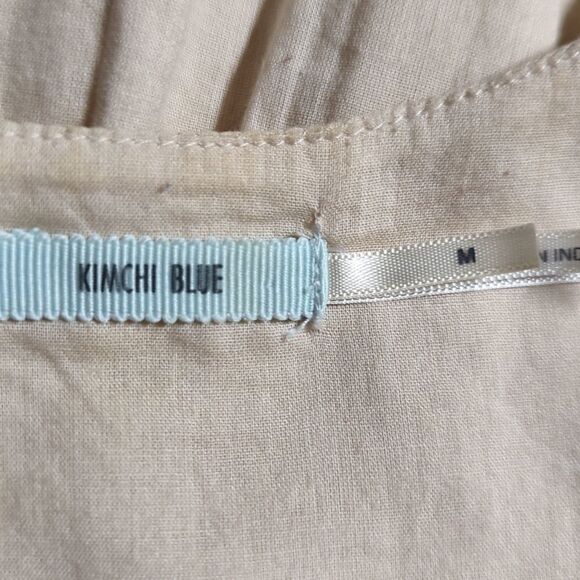 URBAN Outfitter Kimchi Blue Dress Woman's Medium Mini Balletcore Muted Crochet - Picture 9 of 12